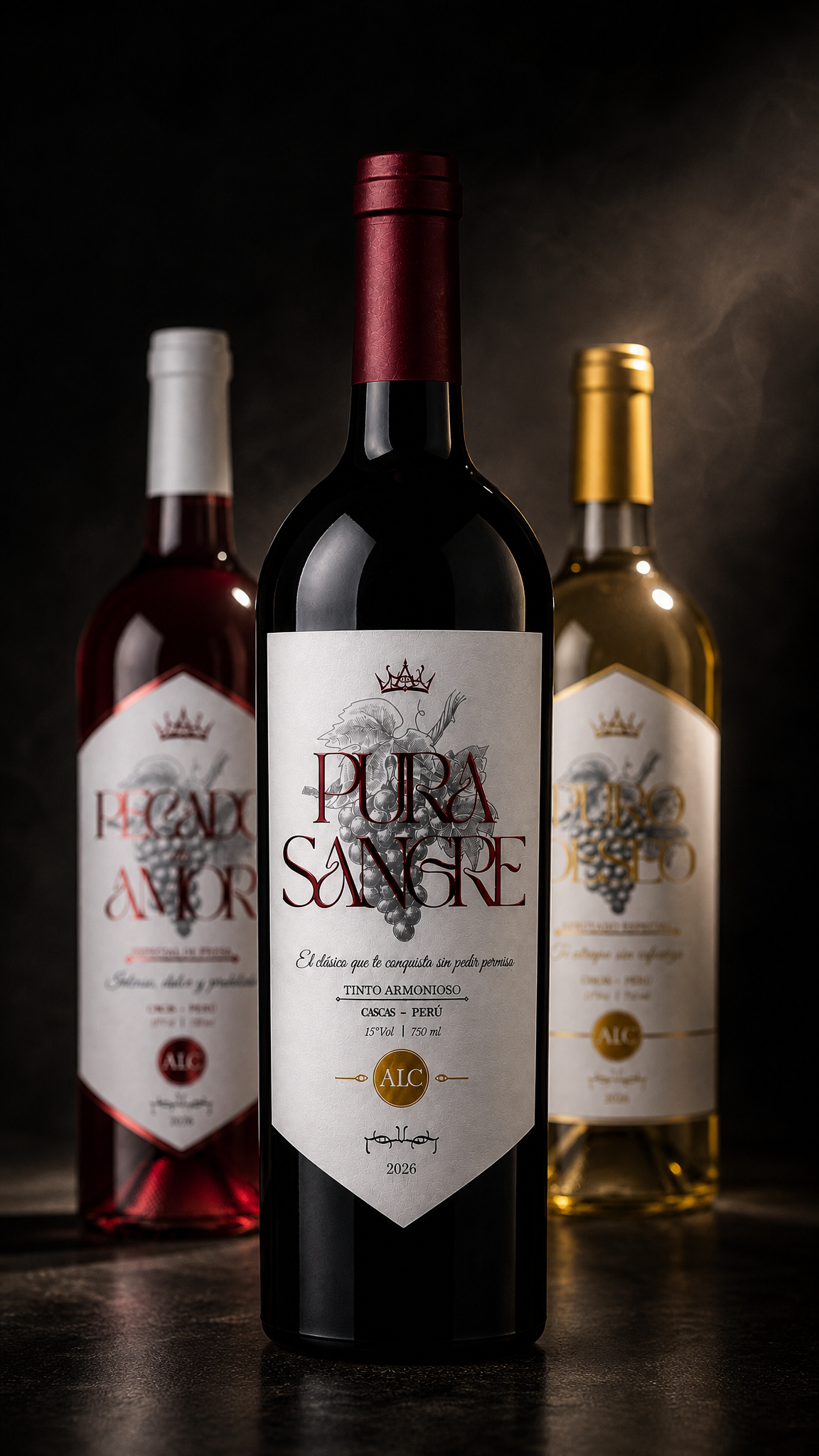 Colección de Autor Bodega ALC — Trilogía de Vinos